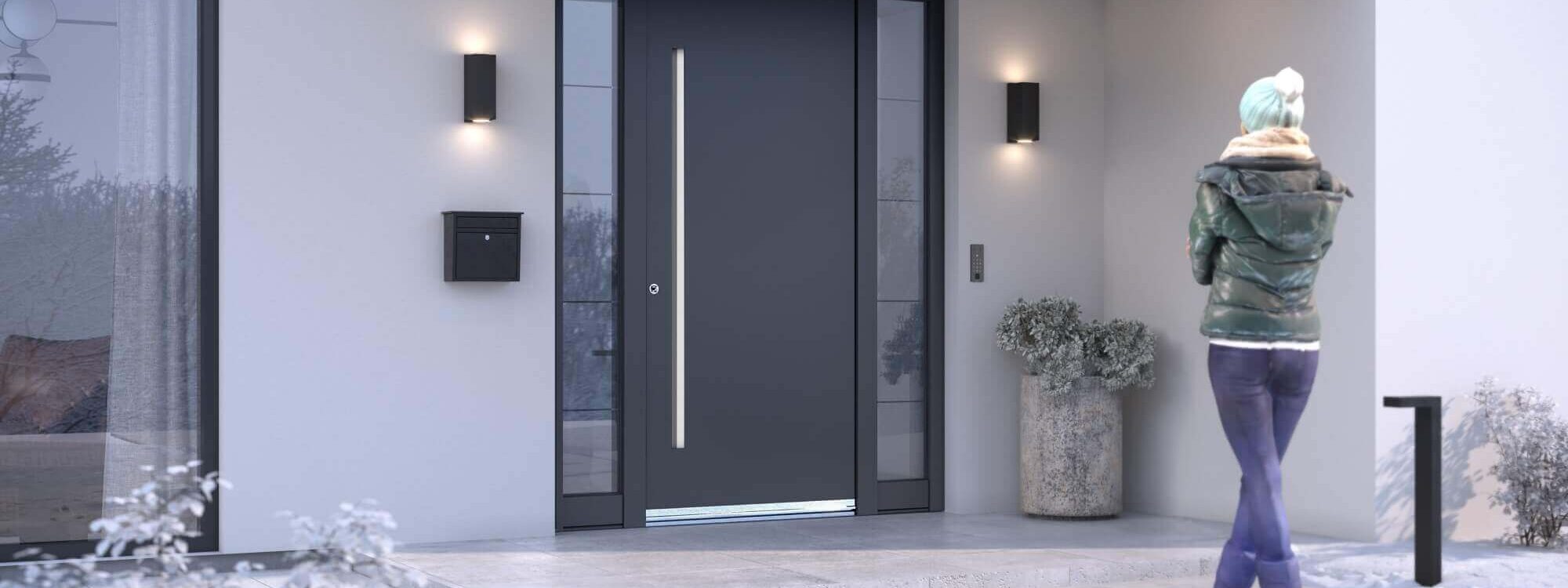 Quels sont les avantages de la porte d’entrée en aluminium ? Grand-Charmont