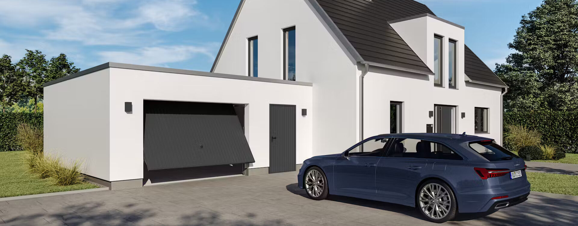 Portes de garage sur mesure : comment choisir entre sectionnelle, basculante et battante ? Montb&eacute;liard